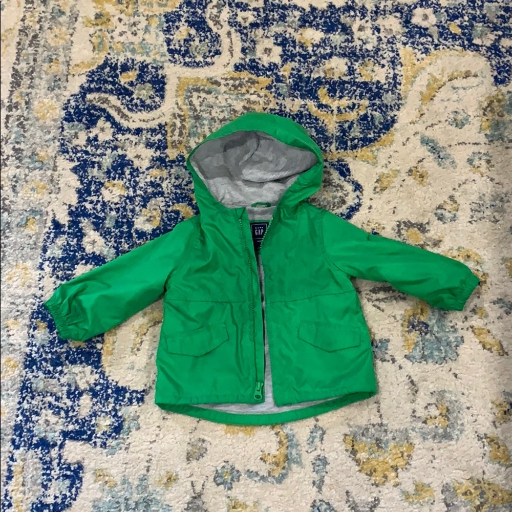 Super Cute Green Gap Raincoat